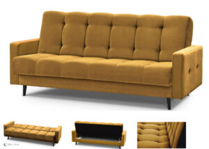 Sofa-lova „Salsa“ su dėže patalynei
