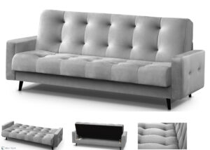 Sofa-lova „Salsa“ su dėže patalynei