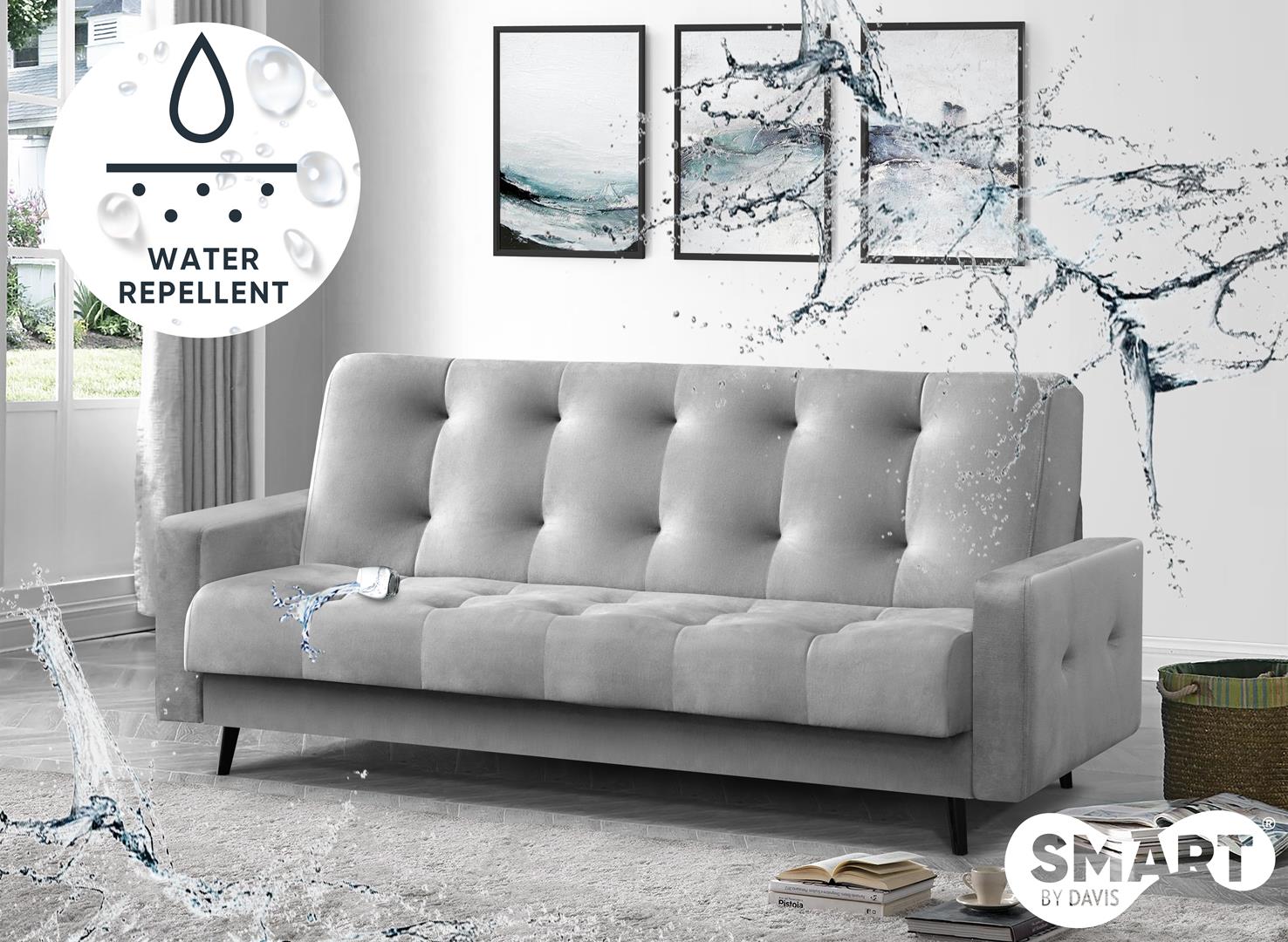 Sofa-lova „Salsa“ su dėže patalynei - Image 14