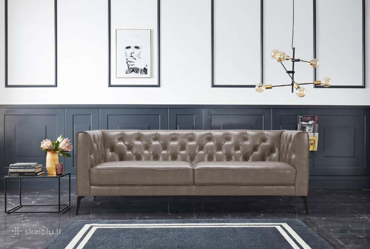 Minkšta odinė sofa "Narmada" 3 - Image 6