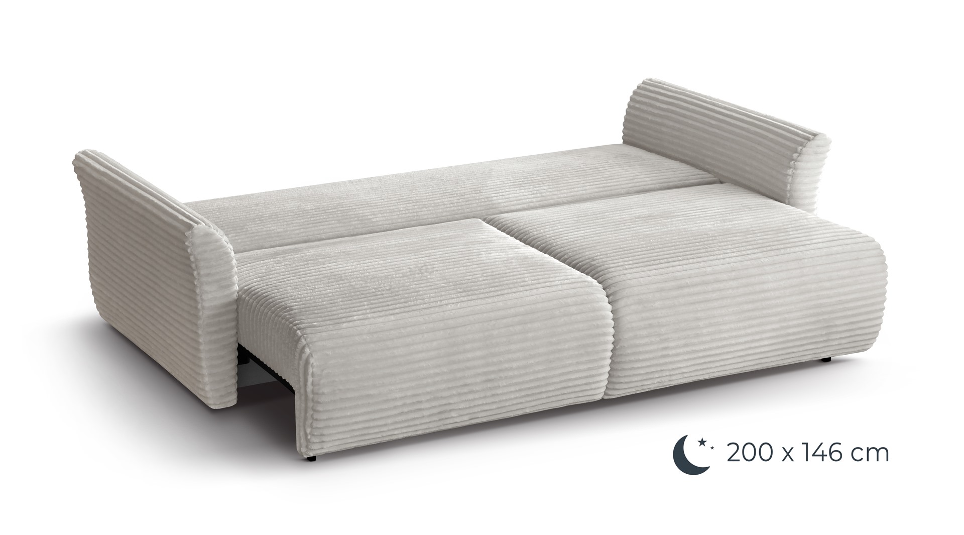 Minkšta sofa/sofa-lova “Tamir” su dėže patalynei - Image 5
