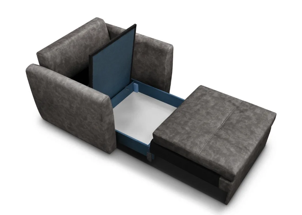 Miegamas fotelis „Belta lux 80” su dėže patalynei - Image 4