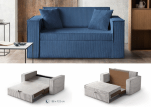 Minkšta sofa/sofa–lova „Dove 120”