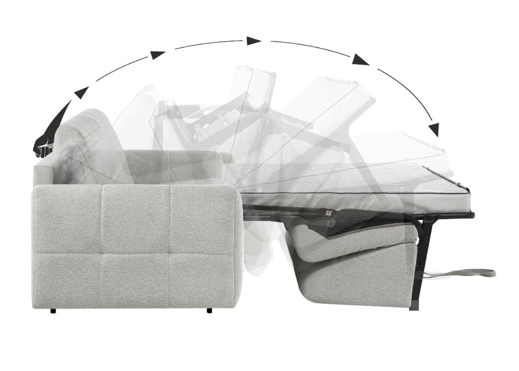 Minkšta sofa/sofa–lova su dėže patalynei „Perona” 250 cm - Image 6