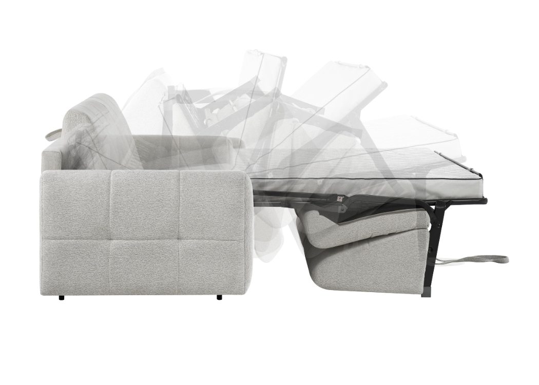 Minkšta sofa/sofa–lova su dėže patalynei „Perona” 250 cm - Image 7
