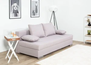 Sofa lova Tania su dėže patalynei.