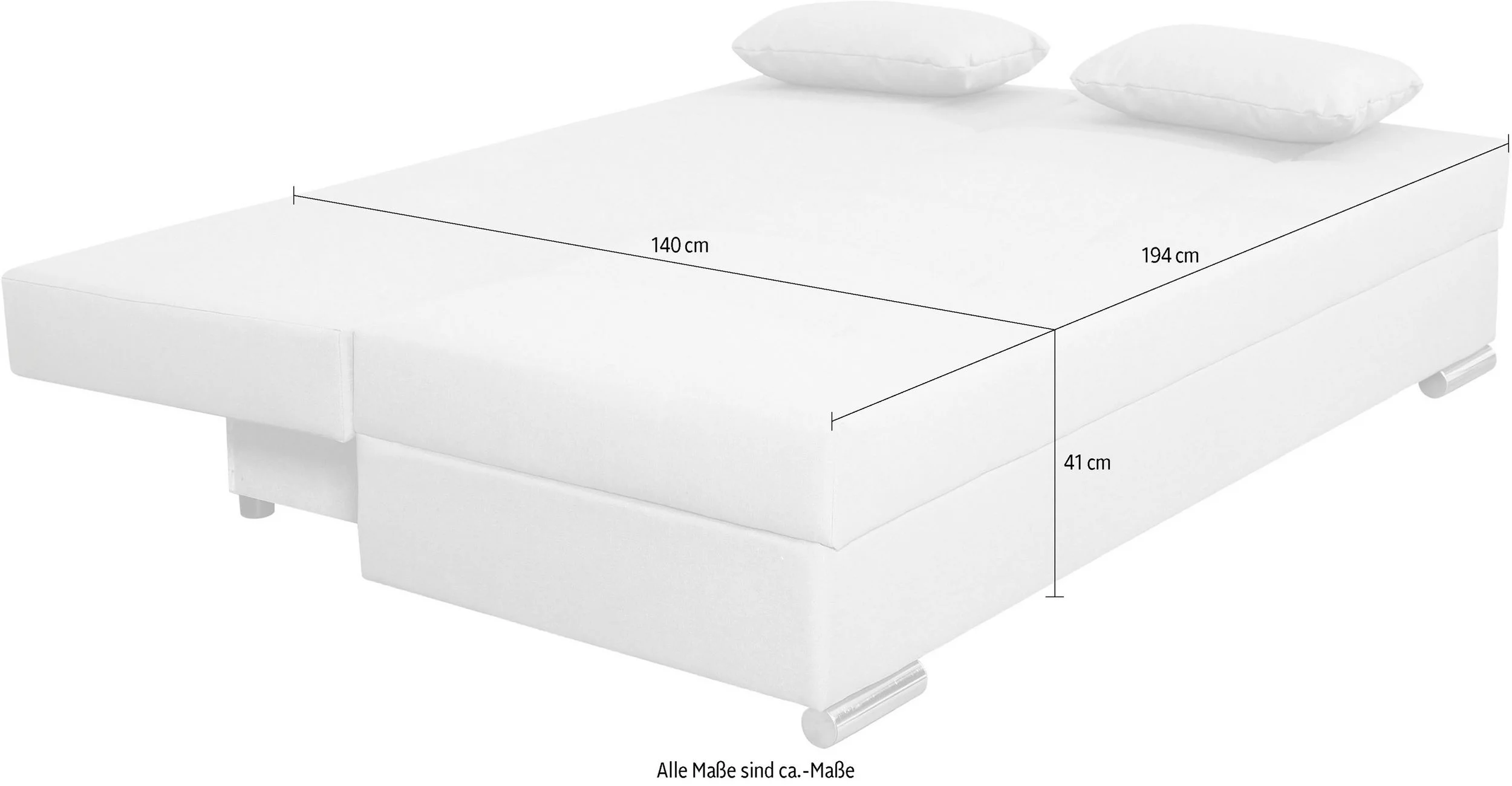Sofa–lova su dėže patalynei „Tania” - Image 6