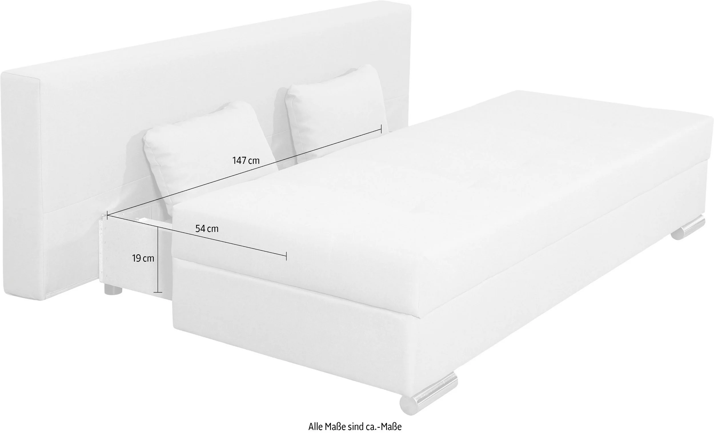 Sofa–lova su dėže patalynei „Tania” - Image 9