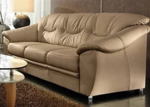 Sofa lova Savona iš natūralios odos.